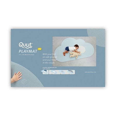 QUUT, Mata do zabawy piankowa podłogowa Chmurka Playmat Dusty Blue