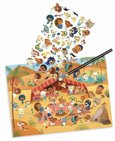 Djeco, Zestaw Kalkomanii Krainy