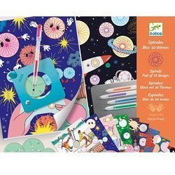 Djeco, Zestaw artystyczny Spirale Motywy