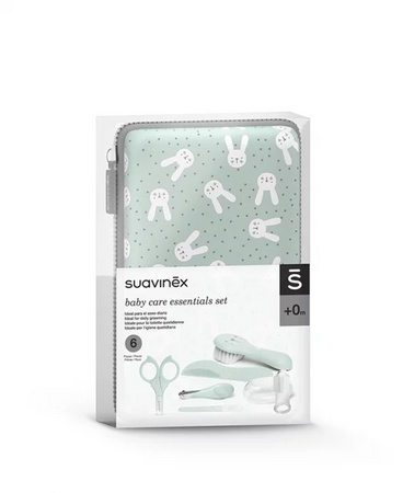 Suavinex, Zestaw pielęgnacyjny Hygge Baby Miętowy