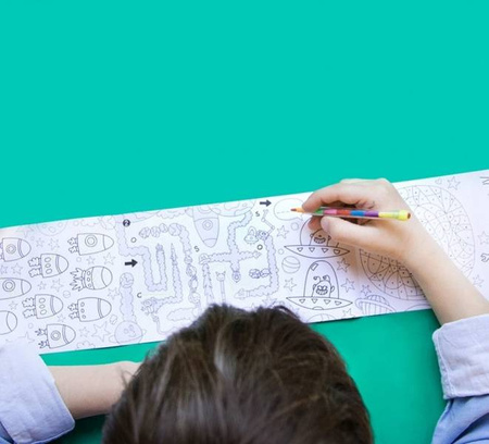 Kolorowanka z Grami Kosmos - Omy Design