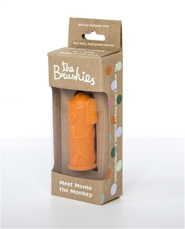 Silikonowa szczoteczka na palec - Małpka MOMO - The Brushies