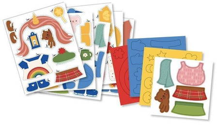 Auzou, Zestaw artystyczny do projektowania ubioru Zwierzątka