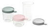 Beaba, Zestaw trzech szklanych pojemników szklanych 150 ml + 250 ml + 400 ml