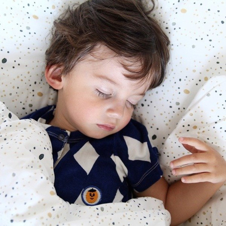 Komplet Pościeli z Wypełnieniem Junior "M" - Doggy Unicorn Story & Story Dots - La Millou