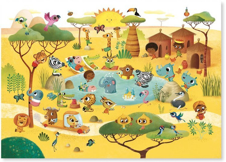 Djeco, Zestaw Kalkomanii Krainy