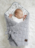 Rożek niemowlęcy Royal Baby - Grey/Grey - Sleepee