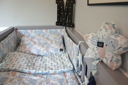 Ochraniacz do Łóżeczka - Icy Seal & Icy Spots - La Millou