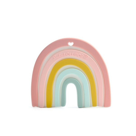 Gryzak LouLou Lollipop -  Pastelowa Tęcza