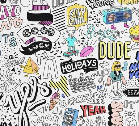 Kolorowanka - Plakat XXL Street Art - Omy Design