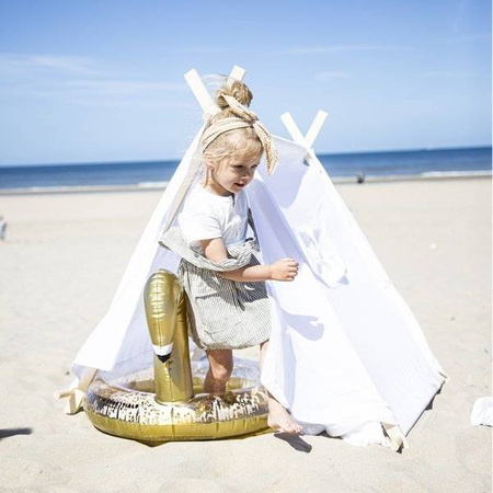 The Swim Essentials, Koło do pływania Łąbędź Złoty 70cm