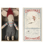 Maileg, Świąteczna Myszka - Christmas Mouse in box - Big Brother