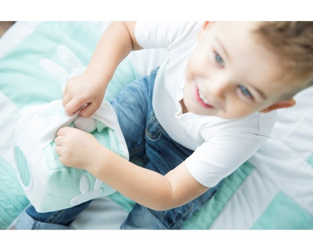 Kostka grzechotka Miffi - Mint - Tiamo