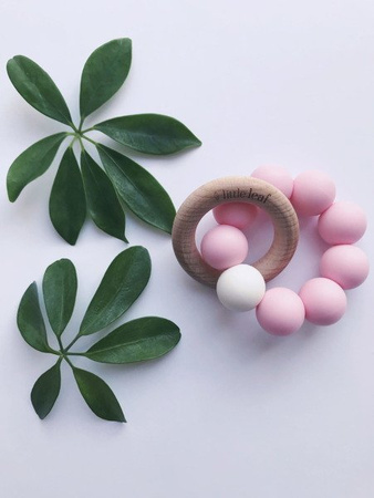 Gryzak Ringball Pink - Little Leaf