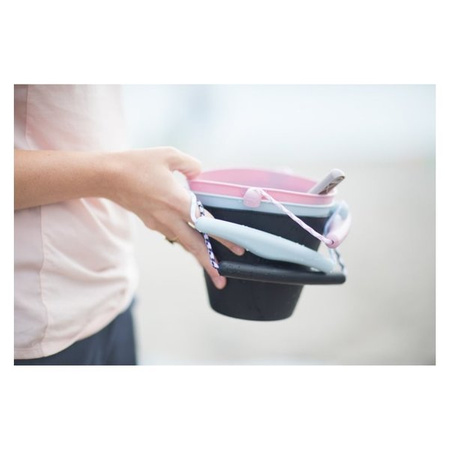 Silikonowe wiaderko do wody i piasku Scrunch Bucket - Musztardowy