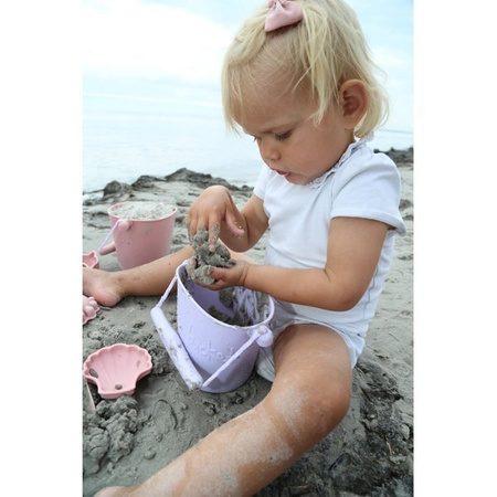 Silikonowe wiaderko do wody i piasku Scrunch Bucket - Musztardowy