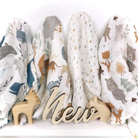 Colorstories - Pieluszka bambusowa duża - Playground