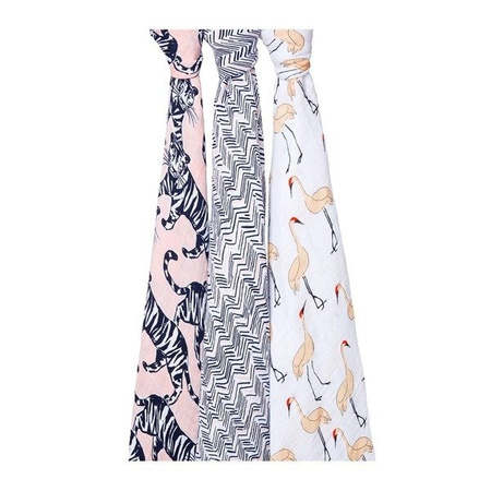 Otulacz muślinowy 3 szt - Pacific Paradise - Aden + Anais