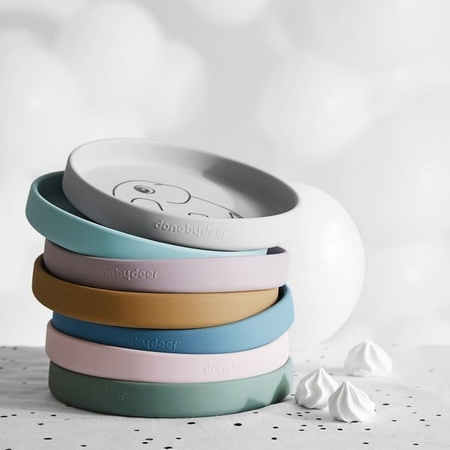 Done By Deer, Talerzyk silikonowy Antee Blue