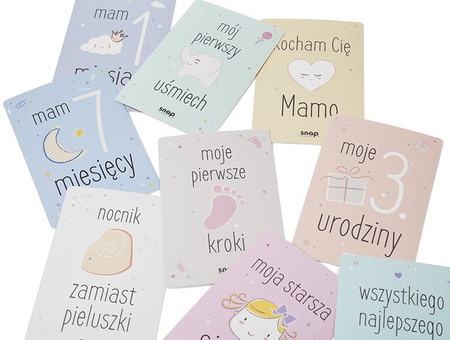 Foto - karty do zdjęć 0-3 lata - Snap The Moment