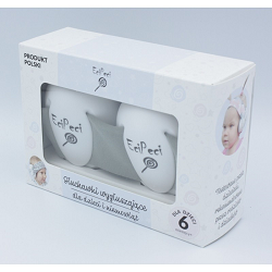 Ochronne słuchawki wygłuszające dla dzieci - Szary - EciPeci