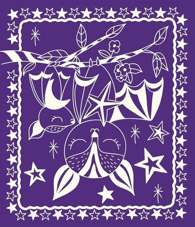 Janod, Zestaw kreatywny do zdrapywania karty świecące w ciemności Nocny Świat 7+