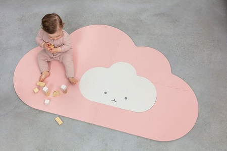 QUUT, Mata do zabawy piankowa podłogowa Chmurka Playmat Blush Rose