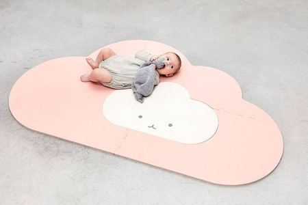 QUUT, Mata do zabawy piankowa podłogowa Chmurka Playmat Blush Rose