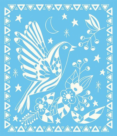 Janod, Zestaw kreatywny do zdrapywania karty świecące w ciemności Nocny Świat 7+