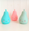 Lampka LED - Mini Pear Light Blue - A Little Lovely Company