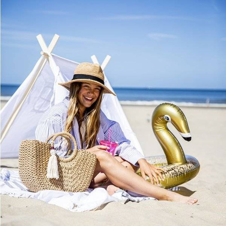 The Swim Essentials, Koło do pływania Łąbędź Złoty 70cm