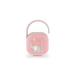 Etui na smoczek - Memories - Różowy - Suavinex