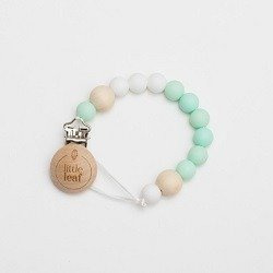 Zawieszka do smoczka - Mint - Little Leaf