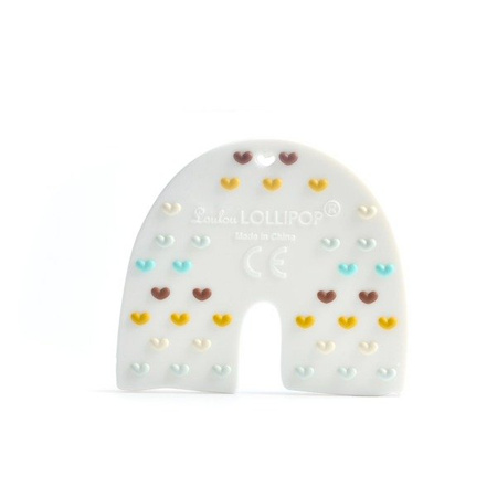 Gryzak LouLou Lollipop - Neutralna Tęcza