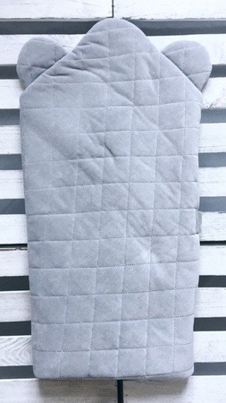 Rożek niemowlęcy Royal Baby - Grey/Grey - Sleepee