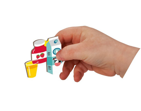 Magnetyczna układanka Magnetibook - Uczę się zegarka - Janod