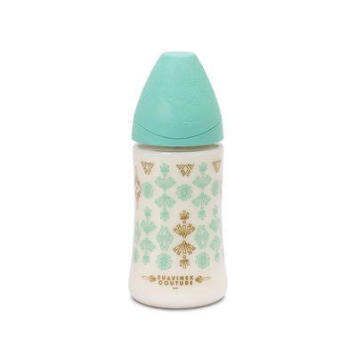 Butelka do karmienia Premium - Haute Couture - Zielona - 270 ml - Suavinex