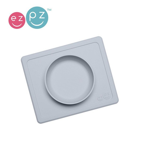 Silikonowa miseczka Mini Bowl Pastelowa szarość - EzPz